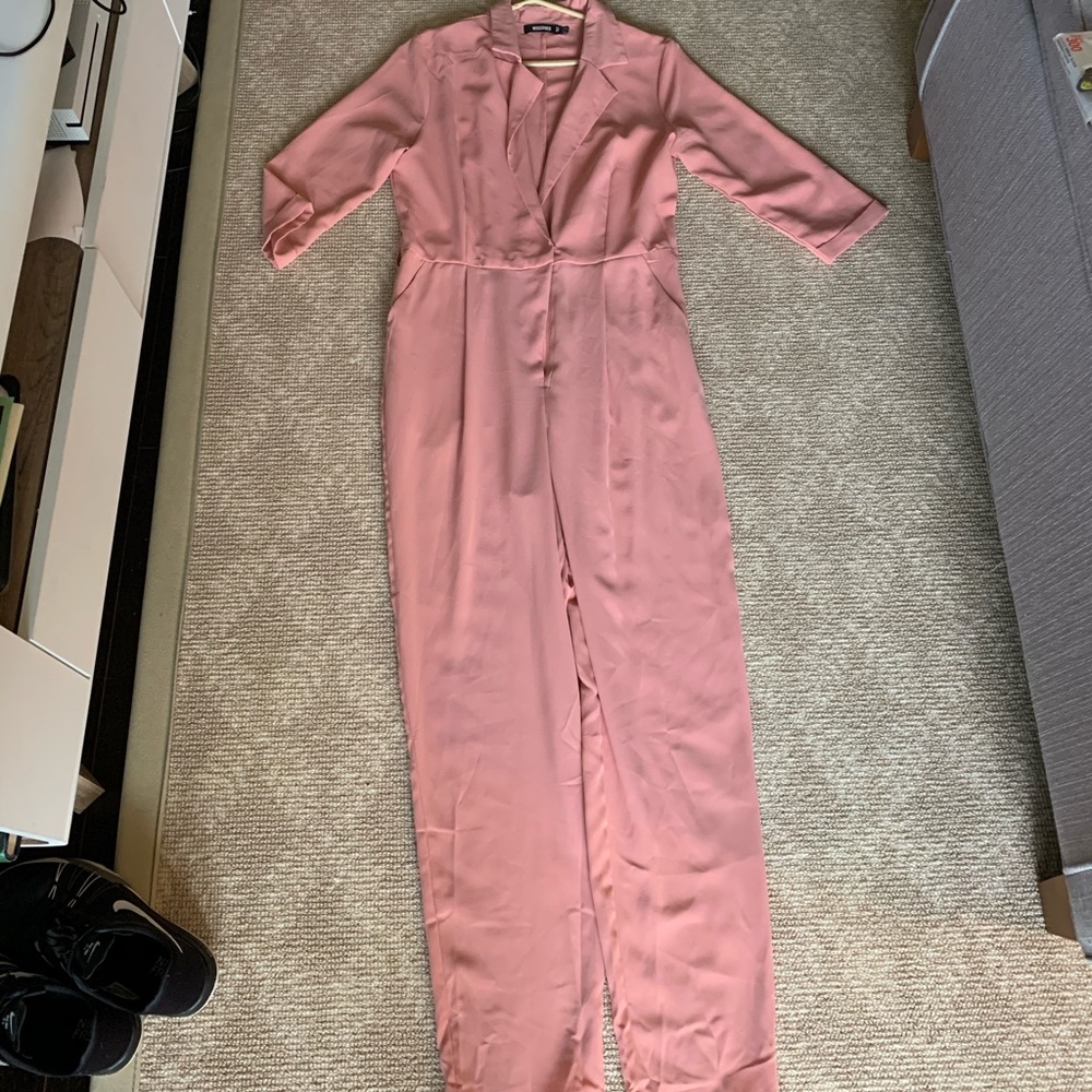 Light pink Missguided Jumpsuit